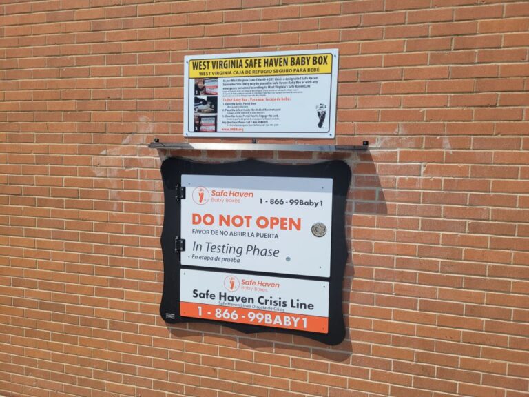 Safe Haven Baby Box at St. Albans Fire Department Central Station